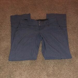 Grey Flare Dress Pants
